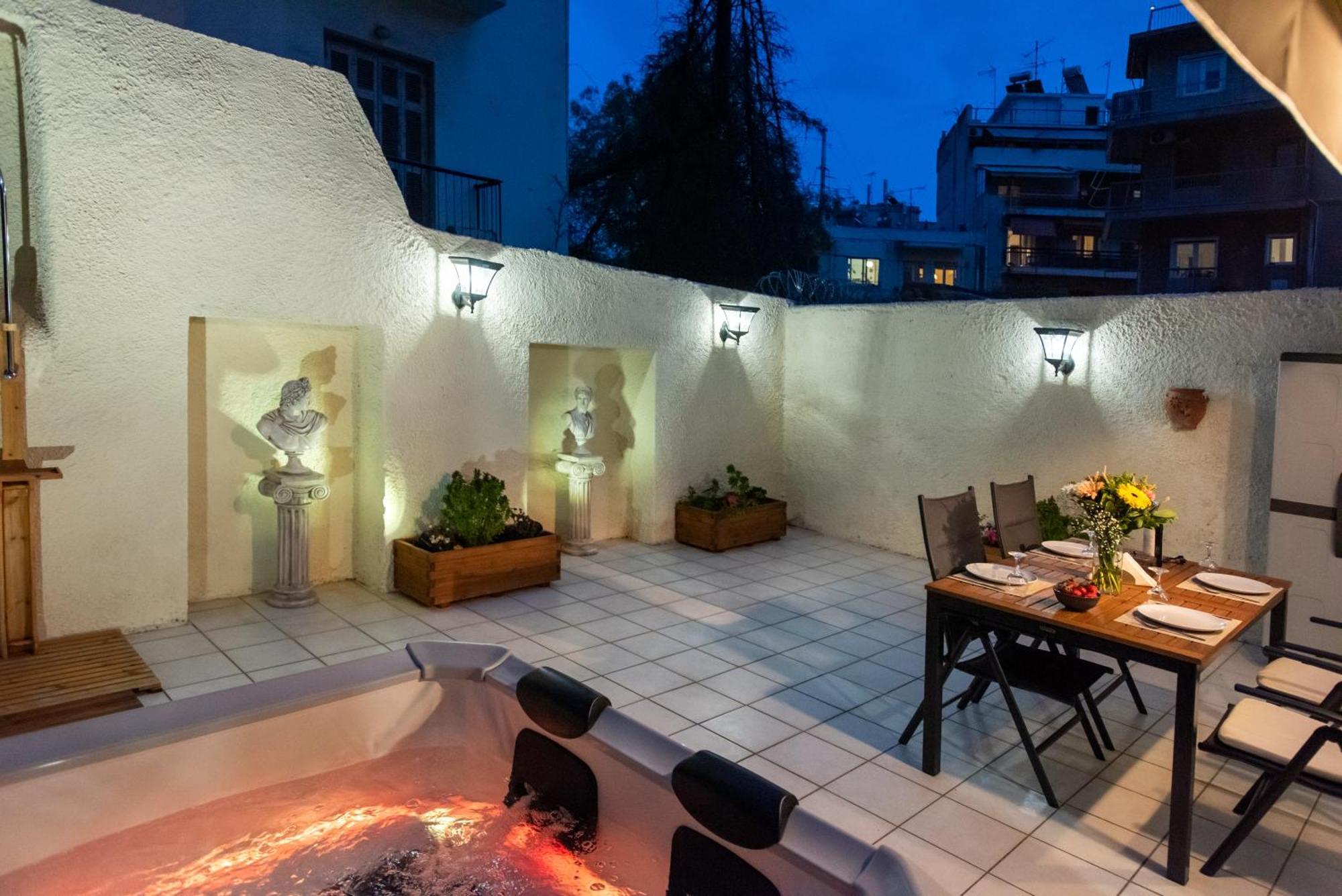 Kg Acropolis Escape Spa Apartment Atény Exteriér fotografie